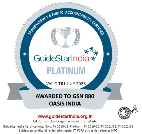 Oasis India GuidestarIndia 2025